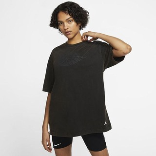 Tricouri Nike Jordan Dama Negrii Gri Inchis | LHVK-37106